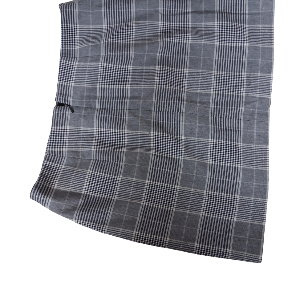 H&M Gray Plaid A-Line Mini Skirt - Picture 2 of 2